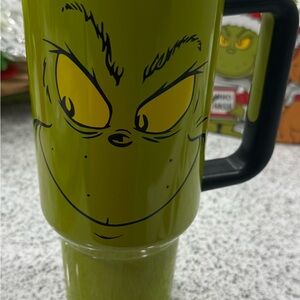 Green Grinch Travel Mug 40oz